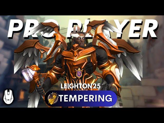 The Pro Tank Player Azaan the Best Tank so Far Leighton25 Grand Master Paladins Competitive Gameplay