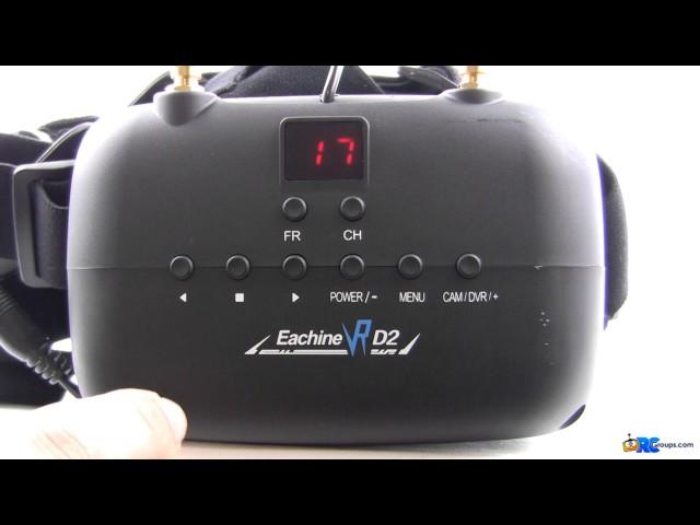 Eachine VR D2 Goggles - RCGroups Review