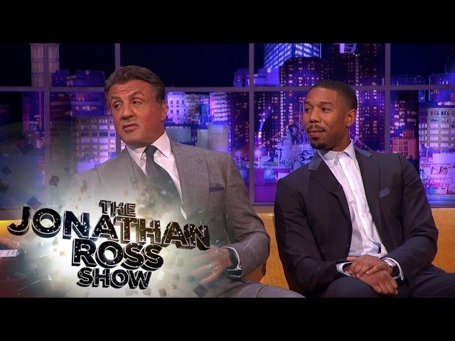 Sylvester Stallone Cruel Trick on Michael B. Jordan | The Jonathan Ross Show