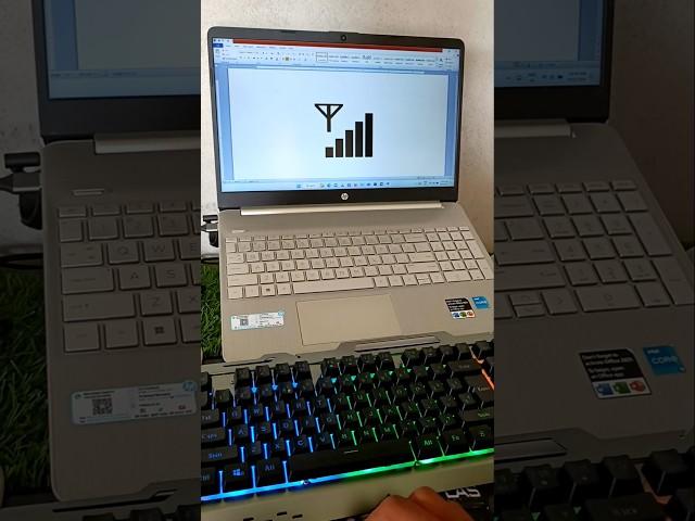  Network Symbol Shortcut Key #shorts #computer #gaming #tipsandtricks
