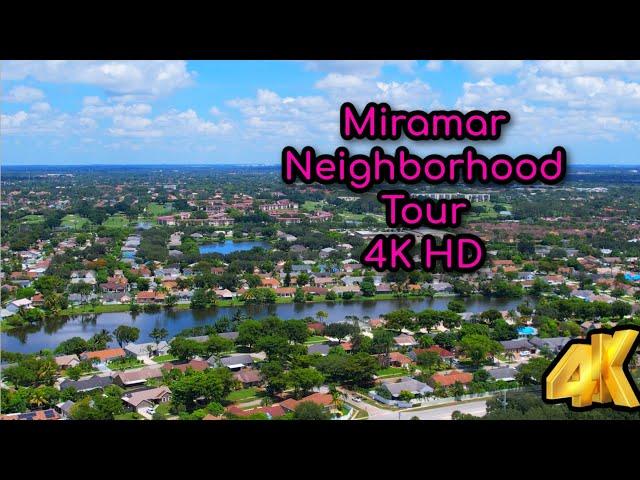 Miramar in 4K | Broward County | Florida | Neighborhood Tour