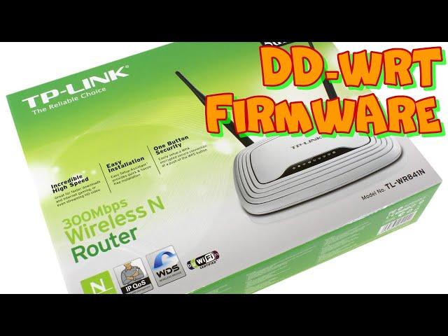 DD-WRT firmware for TP-Link TL-WR841N router.