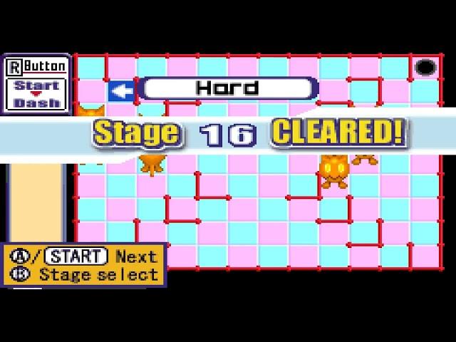 ChuChu Rocket! (GBA) - Complete Walkthrough - Puzzle Hard