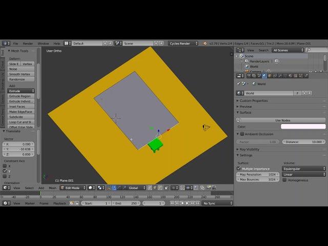 Blender программасымен жұмыс | Using Blender software #onlinebilimkz