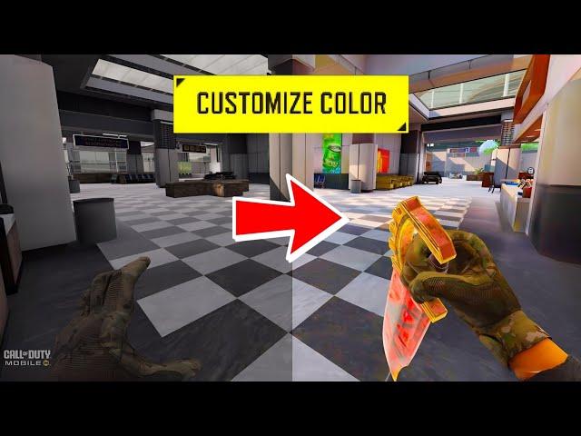 How to Get the Best GRAPHICS in CODM - Customize Color