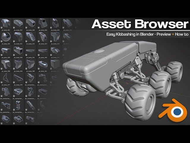 Blender - Asset browser tutorial