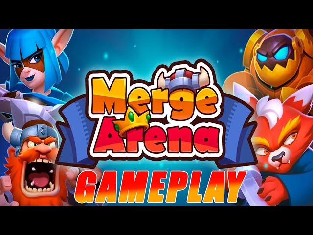 Merge Arena. Gameplay. Геймплей.