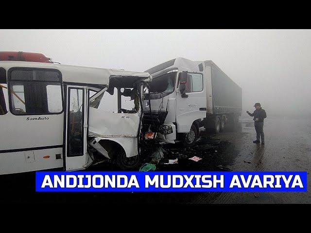 ANDIJONDA AVTOBUS VA YUK MASHINASI TO'QNASHDI | 3 TA QURBON | KIM AYBDOR?