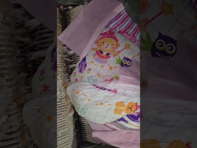 diaper fast shredding / 기저귀건조를 위한 파쇄 / 子供用オムツ破砕