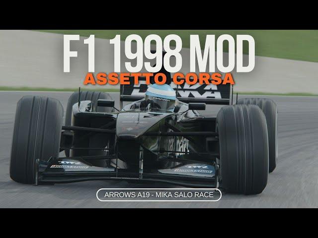 Assetto Corsa F1 1998 Mod - Mika Salo’s Incredible First Lap at Austria | Arrows A19