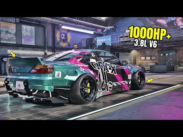 Need for Speed Heat Gameplay - 1000HP+ NISSAN SILVIA SPEC-R AERO Customization | Max Build 400+