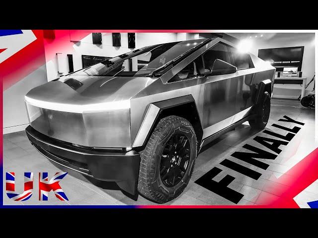 Tesla CYBERTRUCK UK First Look | It's FINALLY HERE!