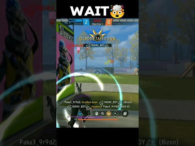 AUG DEVILMODE ON 1VS4️ EASY CLUTCH #wait #shorts #ffshort #ffhighlights #aug #devilaug #viral