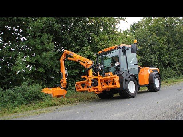 Multihog Tractor & Mulag Flail Arm Mower