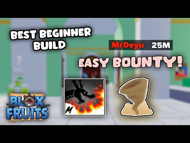 Best Build to get Bounty Fast for Beginners | Blox Fruits UPDATE 17