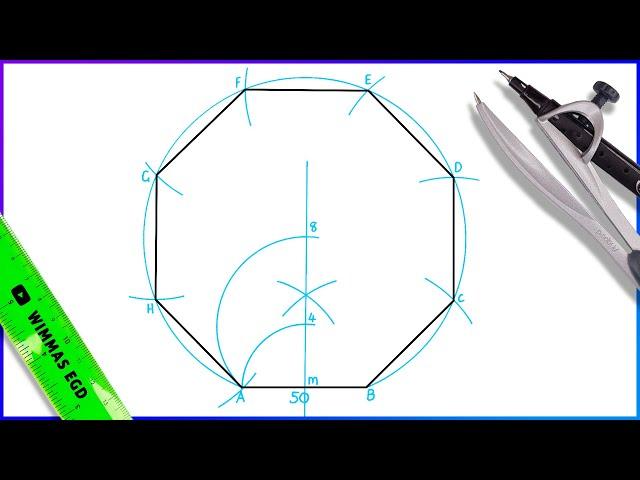 How to draw an Octagon.