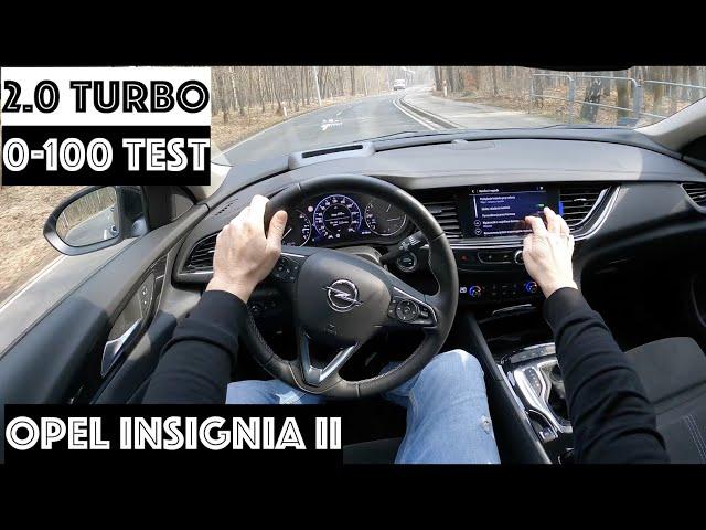 NEW Opel Insignia 2021 2.0 TURBO 200HP | POV TEST DRIVE | 0-100 ACCELERATION by #GearUp