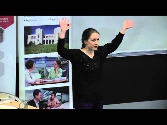 Sarah Thompson - 3 Minute Thesis 2013