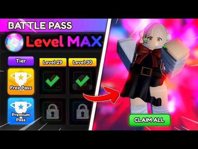 *FASTEST WAY* TO MAX BATTLE PASS!! IN ANIME VANGUARDS!! (ROBLOX)