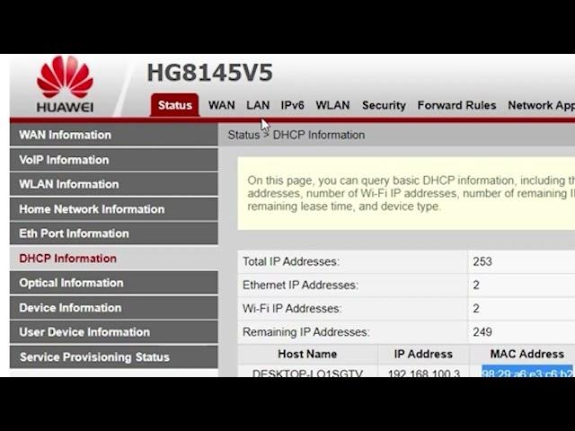 Como liberar portas MODEM OI FIBRA HUAWEI HG8145V5