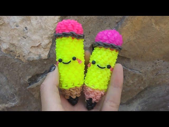 Loomigurumi Pencil Tutorial (Rainbowloom)