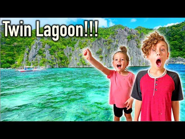 How is the water so CLEAR!!! Twin Lagoon and Barracuda Lake, Coron Island Hopping, Philippines