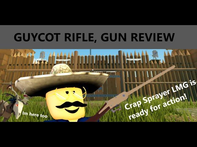 IS THE GUYCOT RIFLE GOOD? Also Tank Strat, Roblox Wild West