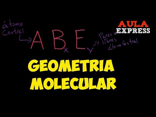 QUÍMICA .GeometrÍa Molecular TRECPV . BACHILLERATO AULAEXPRESS