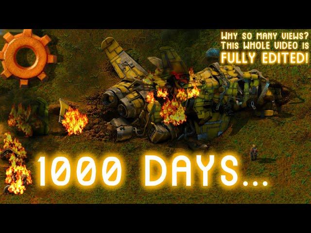 I survived 1000 DAYS on The Ultimate DeathWorld in FACTORIO