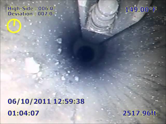 Downhole video of a gas lift valve