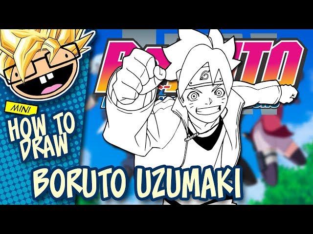 How to Draw BORUTO UZUMAKI (Boruto: Naruto Next Generations) | Narrated Easy Step-by-Step Tutorial