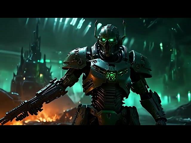 Warhammer 40k Necron Tribute Music Video - Tides of Cold Steel