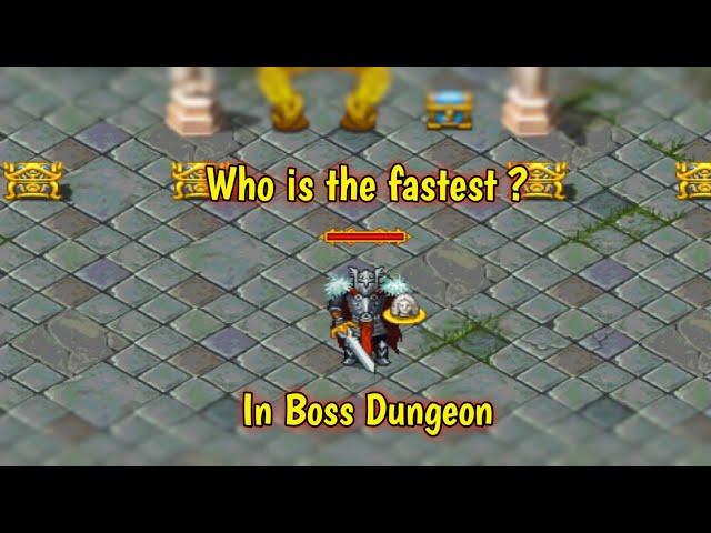 Warspear Online - Who is better Sekeer or BladeDancer In Boss Dungeon!?