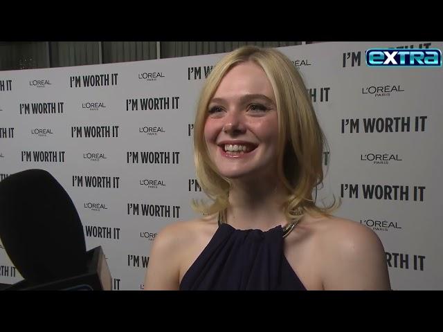 Elle Fanning Talks TEARING UP When She Heard Timothée Chalamet Sing (Exclusive)