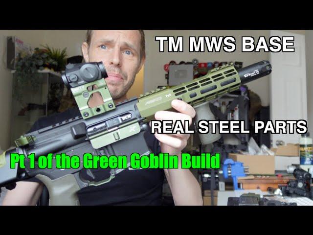 Green Goblin Tokyo Marui MWS Build Pt1 (Airsoft)