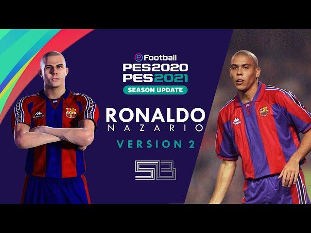 Ronaldo Nazario (V2) - eFootball PES 2021 / PES 2020 (Stats, Face & Body)