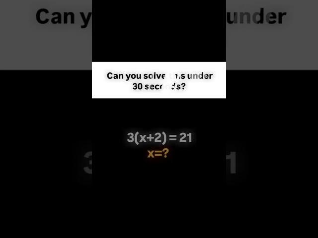 Can you crack it without pen and paper? #mathabhee #mathstricks