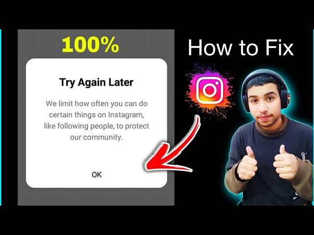 HOW TO FIX Try Again Later on Problem Instagram | Instagram try again later error 100% Fixed