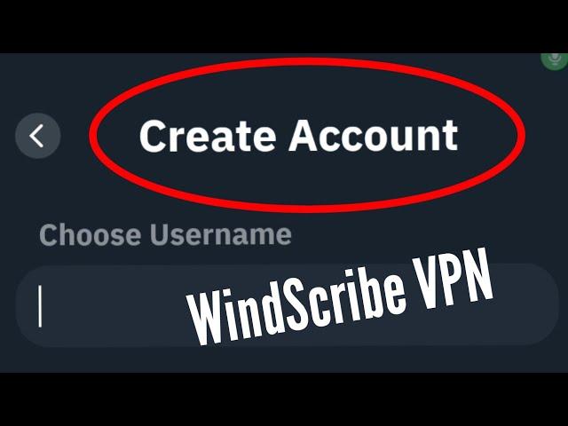 How To Create Windscribe Vpn | windscribe vpn create account problem solve 