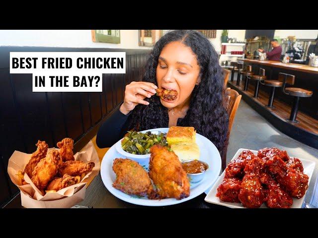 Trying the Top 3 Fried Chicken Joints in the Bay Area! (Brenda's, Hotboys and San Tung)