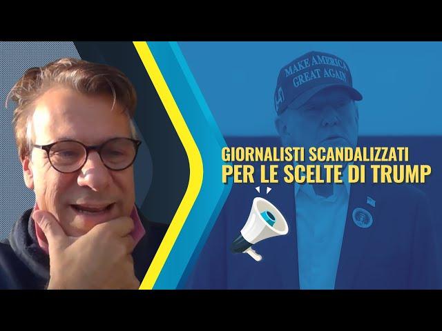 Scandalo sui giornali: Trump nomina gente di cui si fida - zuppa di Porro