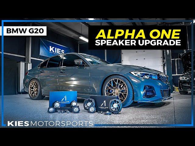 DIY: Full G20 BMW Speaker Upgrade! BimmerTech Alpha One