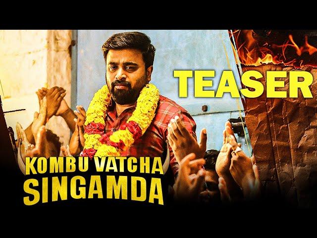 Jananayak (Kombu Vatcha Singamda) Hindi Teaser | World Digital Premiere | M. Sasikumar, Madonna S