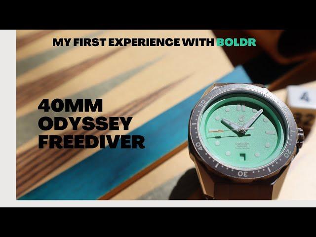 My first experience with Boldr. It won't be my last - Boldr Odyssey Freediver Mint Green