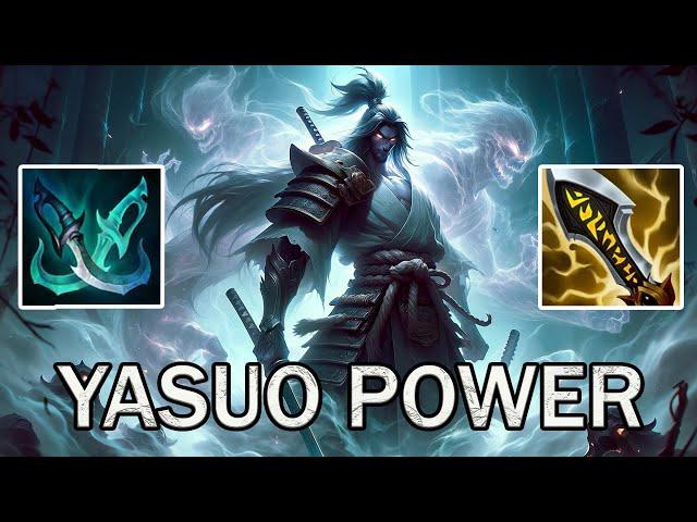 THE POWER OF YASUO IN SEASON 14!