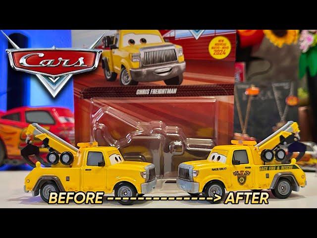 Turning Chris Freightman From Cars On The Road Into Herb Curbler From Cars 3 — Custom Tutorial