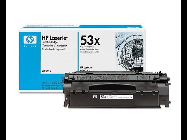 How to refill hp 53x toner cartridge (Q7553X)