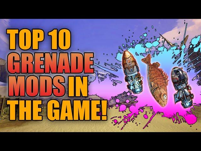 Borderlands 3 | Top 10 Grenade Mods - Best Grenades in the Game!