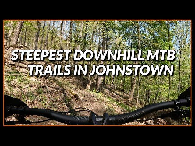 Steepest downhill mountain bike trails in Johnstown, PA - Inclined Plane Trails