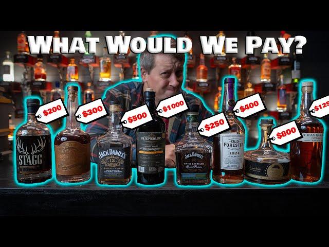 How Much Would We Pay For These Hard to Find Whiskeys?